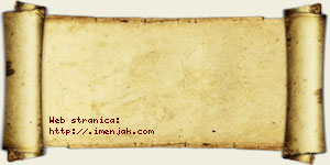 Anđela Binić vizit kartica